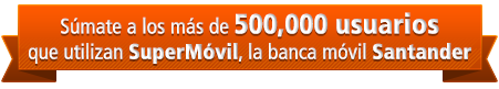 Súmate a app Santander