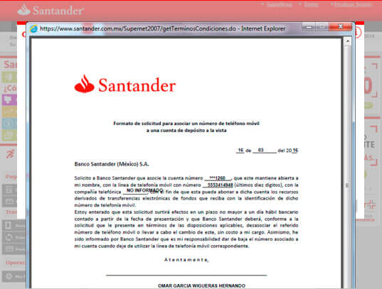 Carta Para Banco Para Solicitar Tarjeta De Nomina - Las 