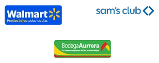 Walmart, Bodega Aurrera y Sam's