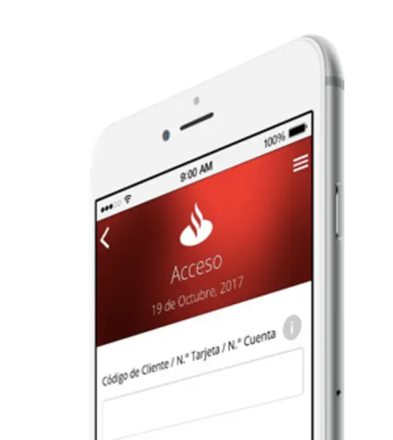 Santander Personal, aplicaciones Santander, Santander Select
