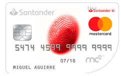 Tarjeta de Crédito UniSantander K