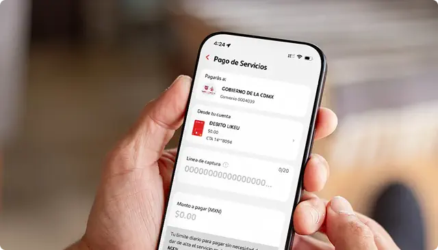 Pago de impuestos desde la app de Santander