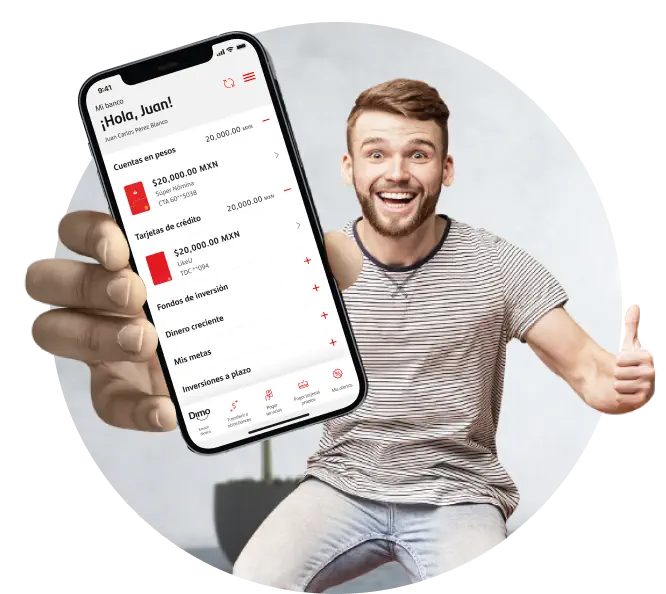 Descarga la app de Santander