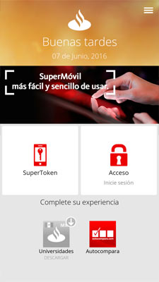 Tutoriales Banca Digital Santander